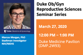 Duke Ob/Gyn Reproductive SciencesSeminar Series